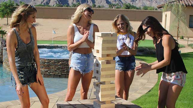 GoSports Giant Wooden Toppling Tower | $62 | Amazon