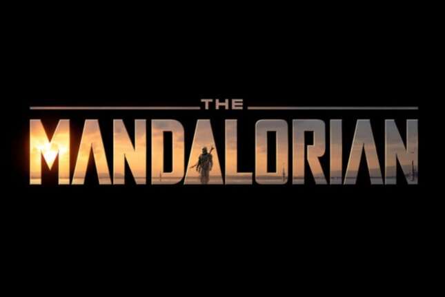 The official logo of The Mandalorian.