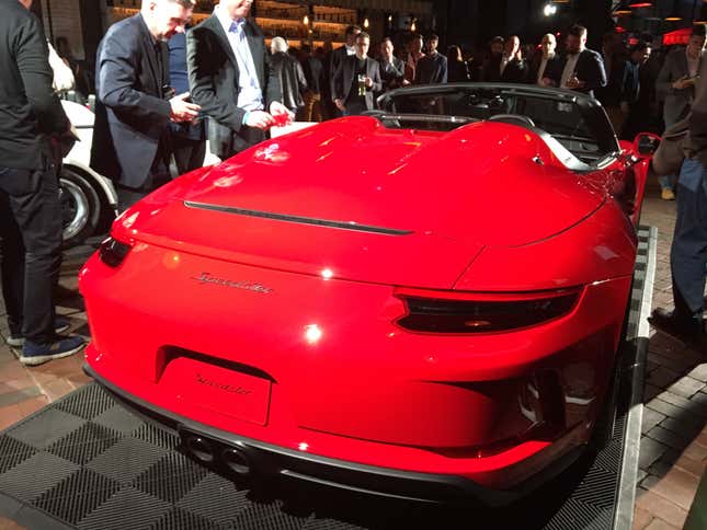 Image for article titled The GT3-Powered 2019 Porsche Speedster Is Finally Here and It's an Instant Classic