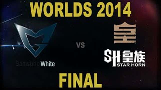 Watch The Final Round Of The 2014 <em>League Of Legends</em> Worlds Right Here