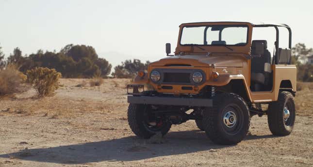 Image for article titled This Toyota FJ40 Looks Spartan But Has It Where It Counts