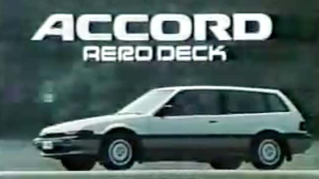 Image for article titled The Honda Accord Aerodeck Was A Bubble Era Shooting Brake Built For Easy Living