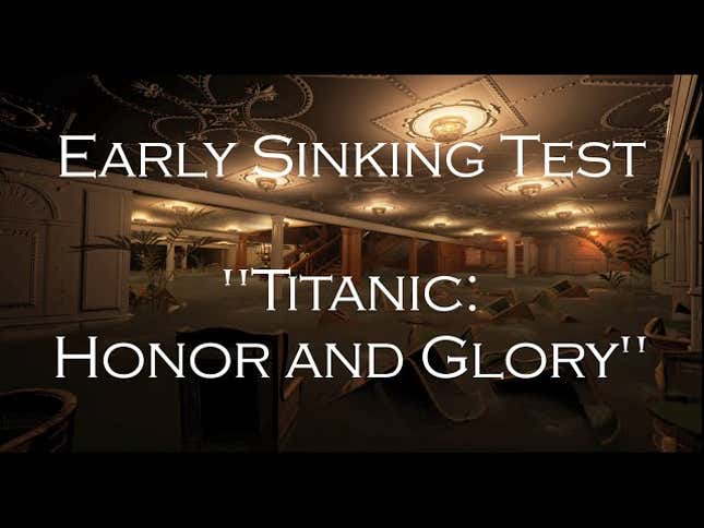 The Sinking of the Titanic, Rendered in Unreal Engine 4