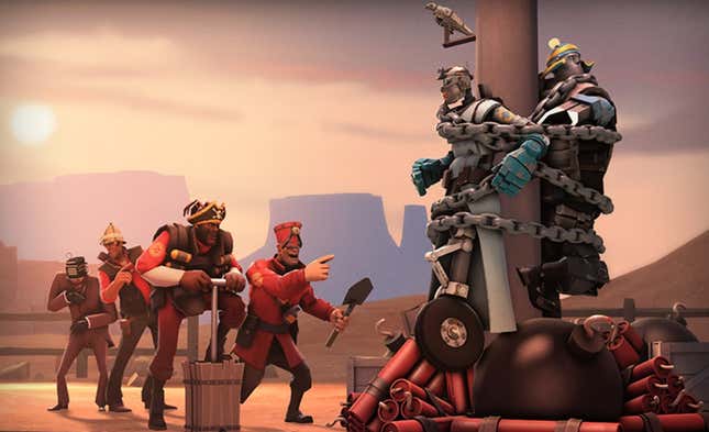 Image for article titled Racist Team Fortress 2 Bots Are Devising New Tactics To Evade Valve’s Crackdown