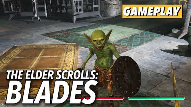 Here’s <i>The Elder Scrolls: Blades </i>Running On Switch