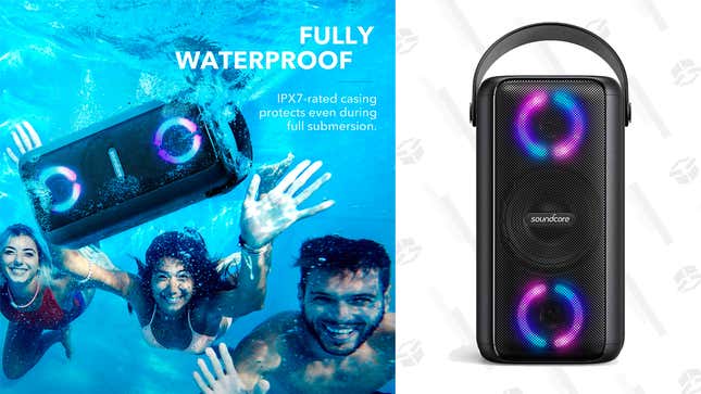 Soundcore Trance Bluetooth Speaker | $110 | Amazon | Use the promo code KJPARTY93 at checkout