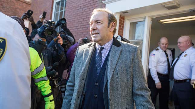 Image for article titled Kevin Spacey Will Not Face Criminal Charges For Allegedly Groping a Teenage Boy