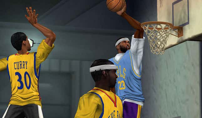 Image for article titled Mod Brings 2003&#39;s NBA Street Vol. 2 Into 2020 With Modern Players, Uniforms