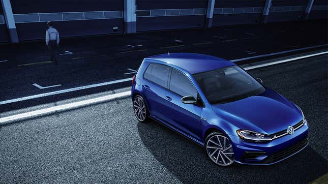 Pictured: The 2019 Volkswagen Golf R