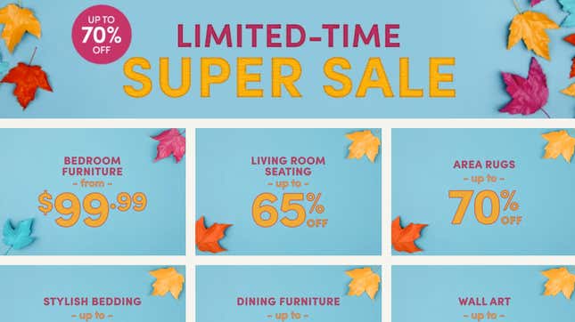 Up to 70% Off Super Sale | Wayfair