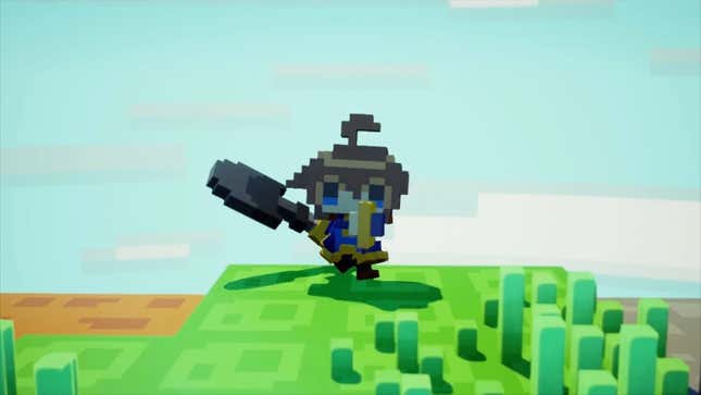Nippon Ichi Software Launches Teaser That Looks Like <i>Minecraft</i>