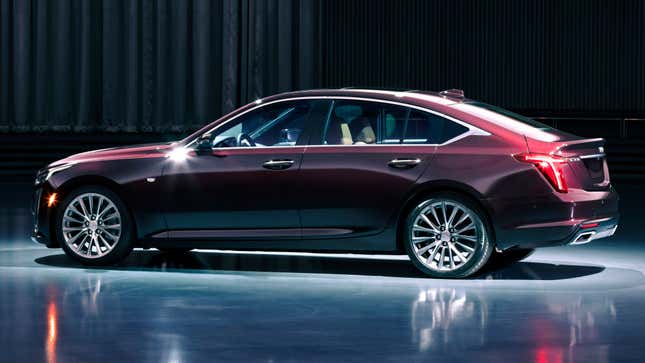 Image for article titled 2020 Cadillac CT5: How It Compares in Size and Tech to the CTS