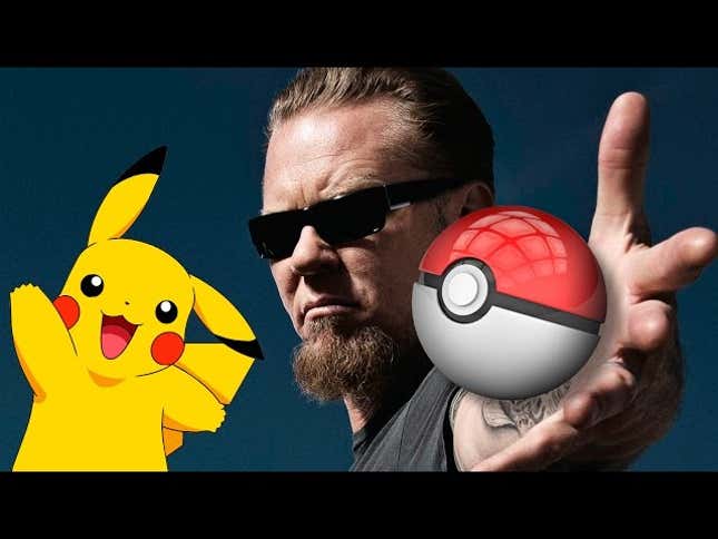 Metallica catches ‘em all in this <i>Pokémon </i>mashup video