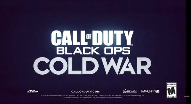 Image for article titled Call of Duty: Black Ops: Cold War Is The Next Call Of Duty