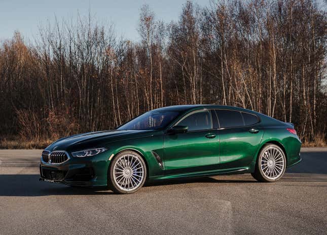 The Alpina B8 Gran Coupe Makes Too Much Power