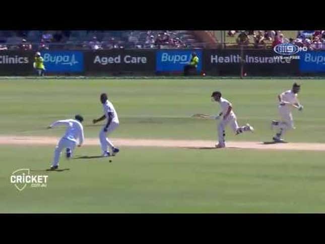 Look At This Amazing Cricket Run Out