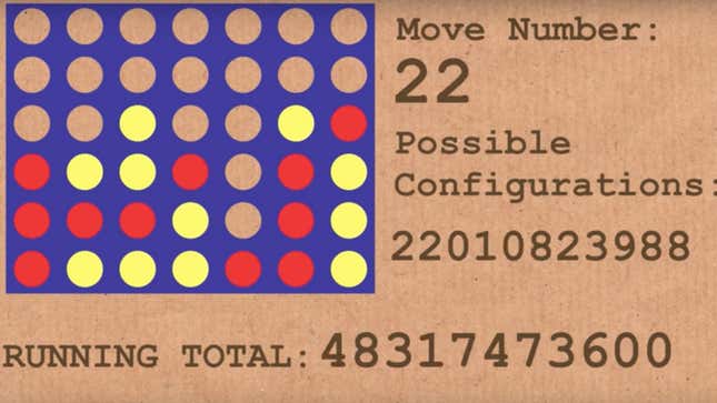 Image for article titled Last Call: How to (almost) always win at Connect Four
