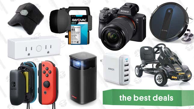Image for article titled Tuesday&#39;s Best Deals: TRTL Pillow, Nintendo Labo, Anker Projector, and More