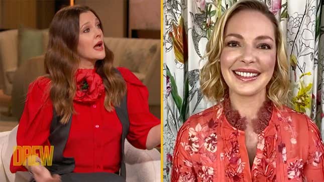 Image for article titled Katherine Heigl Goes by 'Katie,' and Other Fun Facts from Drew Barrymore's Galentine's Week