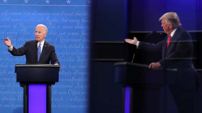 Image for article titled An Exclusive Interview With the Second-Least Racist Person in the Room at Last Night&#39;s Debate