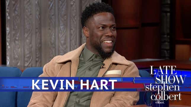 On <i>The Late Show</i>, Kevin Hart talks more about how he's done talking about his anti-gay comments