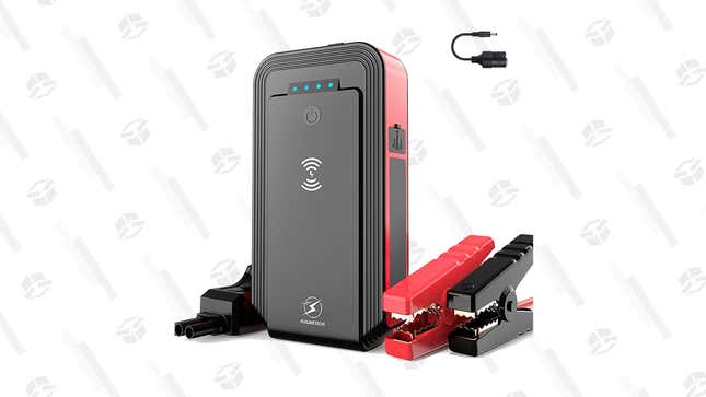 Flylinktech Car Jump Starter | $52 | Amazon | Clip coupon