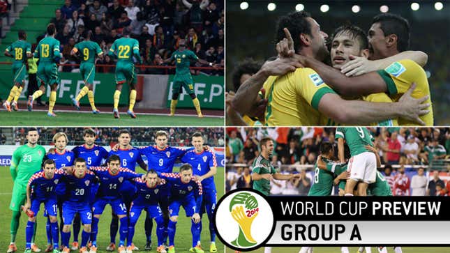 Image for article titled World Cup Group A Preview: There&#39;s Brazil, And There&#39;s Everybody Else