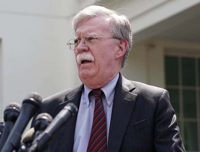 Image for article titled John Bolton: ‘An Attack On Two Saudi Oil Tankers Is An Attack On All Americans’