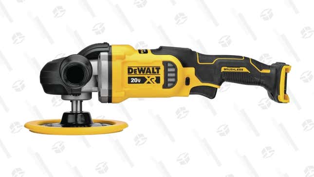 DEWALT 20V MAX XR Cordless Rotary Polisher + Pad | $199 | Amazon Gold Box