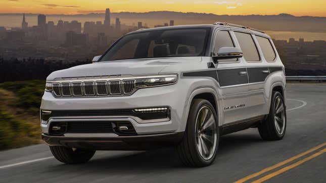 Image for article titled Here's How The New Jeep Grand Wagoneer Would Look With Wood Trim