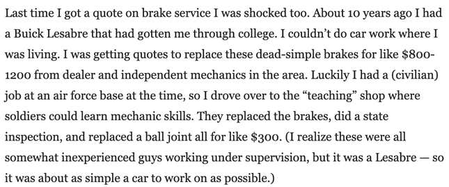 Image for article titled Here Are Your Worst Stories Of A Mechanic Trying To Screw You Over