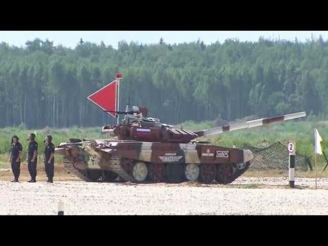 Russia Is Livestreaming The World Championship Tank Biathlon Finals