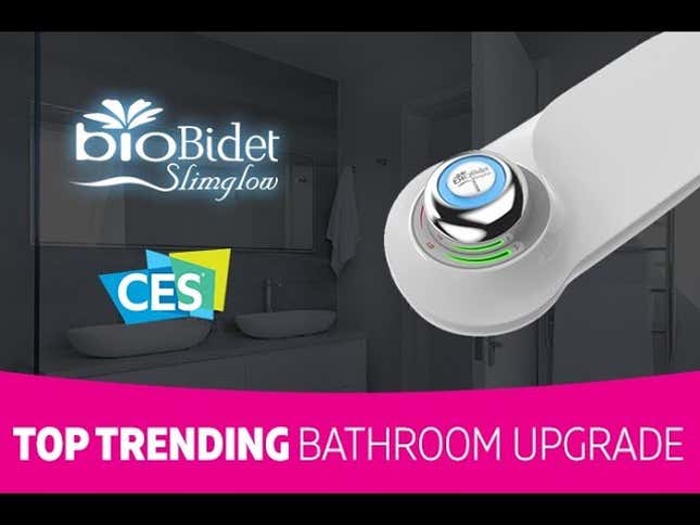 Bio Bidet's Slim Glow Promises to Elevate Your Evacuation For Just $32