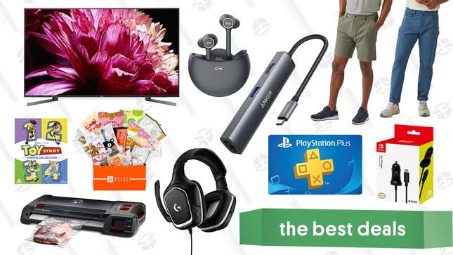 Image for article titled Tuesday&#39;s Best Deals: Anker USB-C Hub, Logitech Gaming Headset, Switch Car Charger, and More