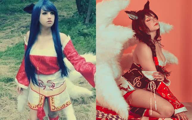 Image for article titled 7 Years Improving Some League Of Legends Cosplay