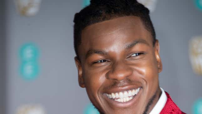 John Boyega attends the EE British Academy Film Awards 2020 on February 02, 2020.