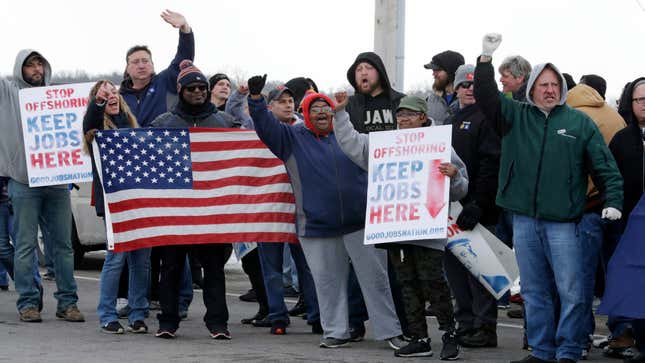 Image for article titled Trump Claims Money Hemorrhaging Truck Startup Will &#39;Buy&#39; GM Lordstown Plant