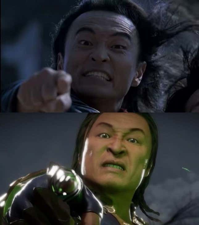 MK11 has the best depiction of Shang Tsung