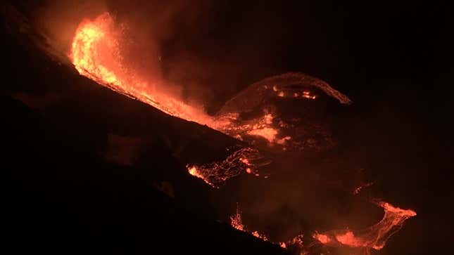 An eruption started at Kīlauea summit on Dec. 20