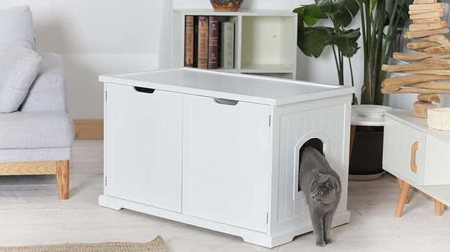 Merry Pets Cat Washroom Enclosure | $125 | Amazon