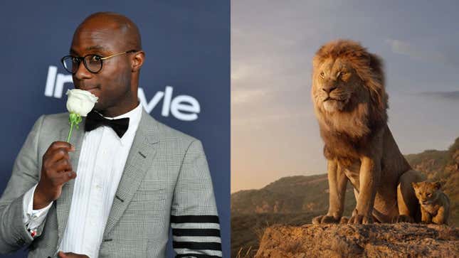 Barry Jenkins attends the 21st Annual Warner Bros. And InStyle Golden Globe After Party on January 05, 2020 in Beverly Hills, California.; The Lion King (2019)