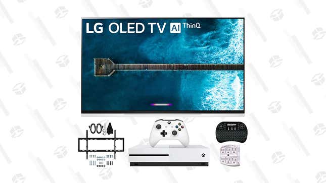 LG OLED55E9PUA 55&quot; E9 4K HDR OLED Glass Smart TV w/ Xbox One S | $1,997 | Amazon
LG OLED65E9PUA 65&quot; E9 4K HDR OLED Glass Smart TV w/ Xbox One S | $2,997 | Amazon
LG OLED77C9PUB 77&quot; C9 4K HDR Smart OLED TV w/ Xbox One X | 4,997 | Amazon