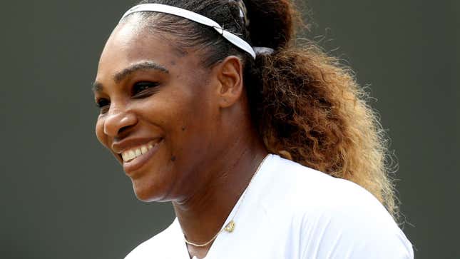 Serena Williams during Day Nine of The Championships - Wimbledon 2019 on July 10, 2019 in London, England.