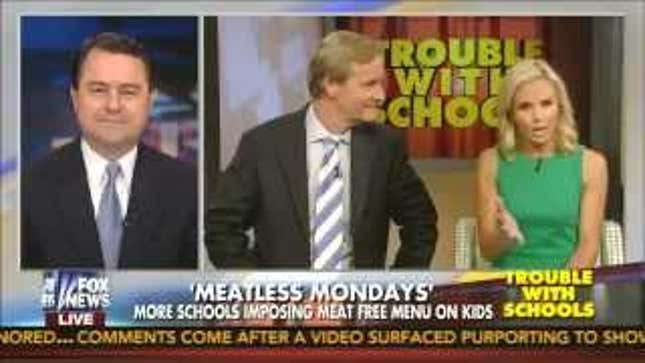 Fox Hosts Agree: 'Meatless Mondays' Is Liberal Propaganda