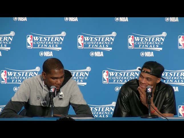 Russell Westbrook Tells Us How He Really Feels About Steph Curry's Defense