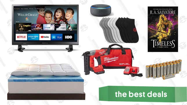 Image for article titled Sunday&#39;s Best Deals: Fire TVs, Instant Pot Max, AmazonBasics Batteries, and More