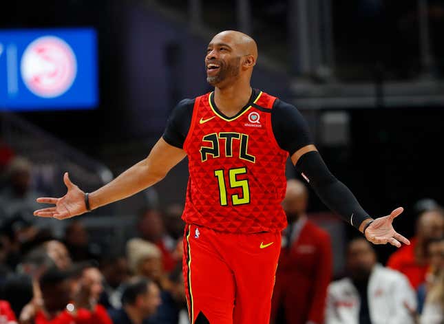 Image for article titled Damn, Y&#39;all. Vince Carter Is Really Done