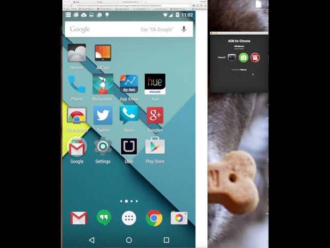 ADB for Chrome Sends Commands to Your Phone From Your Browser