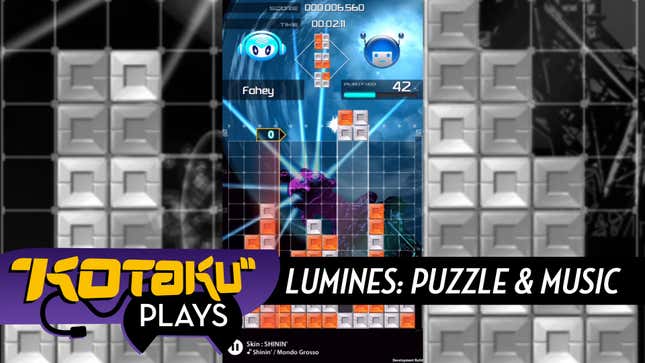 Even In Portrait Mode, <i>Lumines </i>Keeps Shinin'