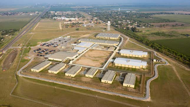 East Hidalgo Detention Center, La Villa, Texas.